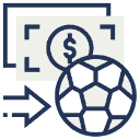 Sports Betting Icon Graphic